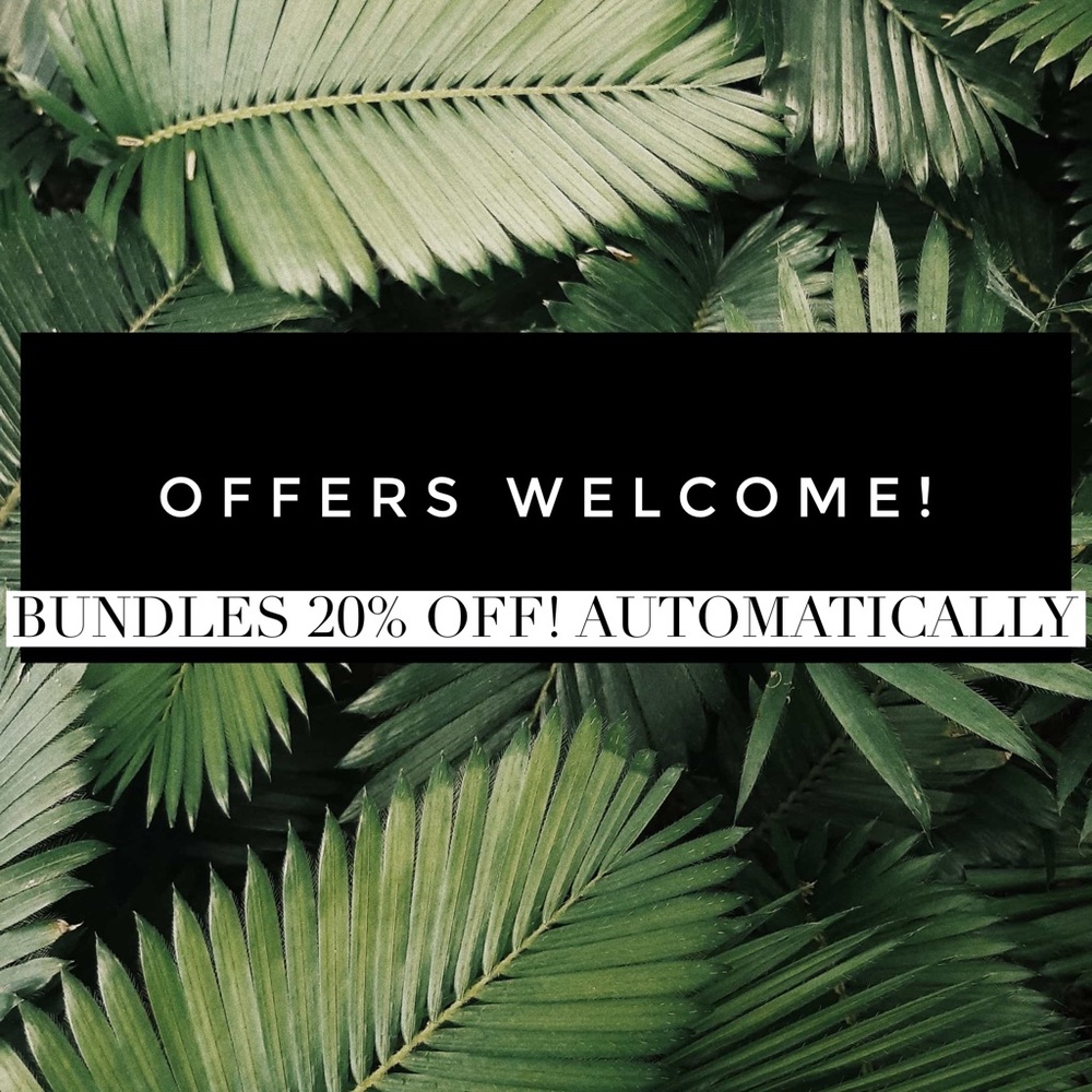 20% Off Bundles 🖤 Offers Welcome!